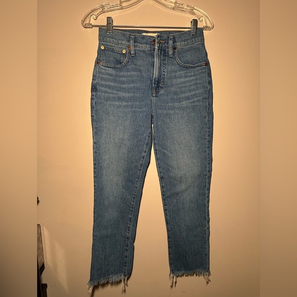 Madewell Denim - Madewell The Perfect Vintage Fringe Hem Jean Size 24P